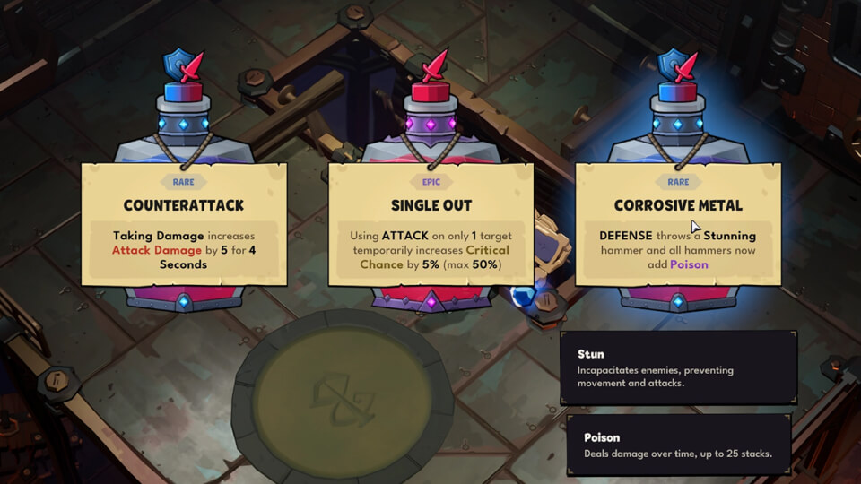 Raiders of Blackveil Perk Choice Screenshot